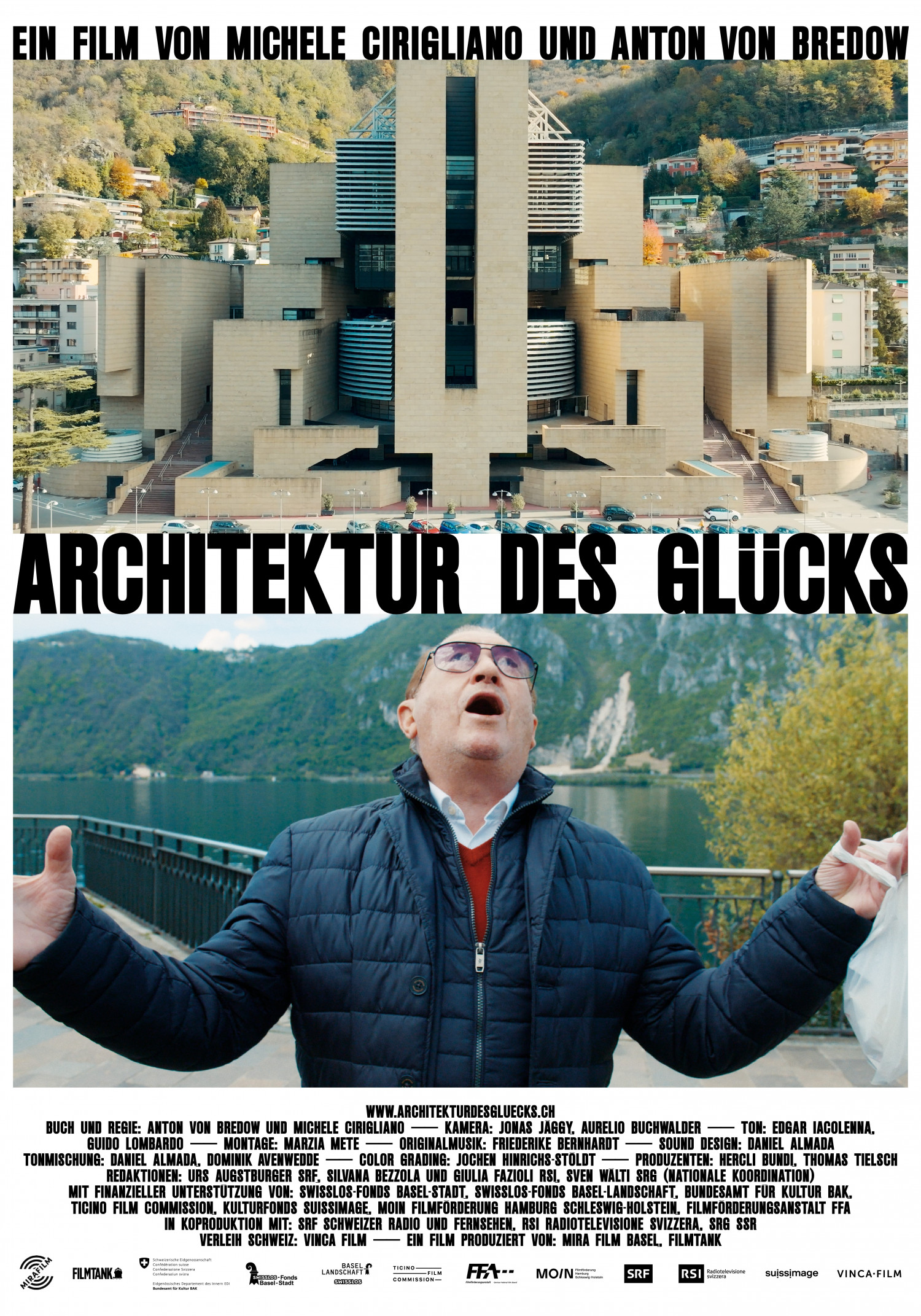 Anton v. Bredow, Architektur des Glücks, 60. Solothurner Filmtagen,  59. Internationale Hofer Filmtage, Kinoauswertung CH/GER 25/26, nominiert für GRANIT Dokumentarfilmpreis, © 