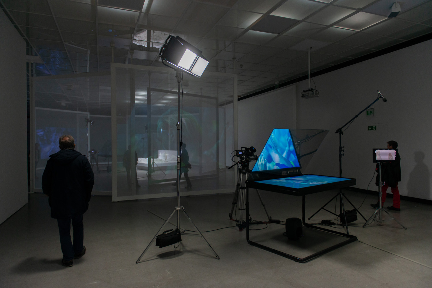 Anton v. Bredow, Cathedral Of The Body, Württembergischer Kunstverein, © Florian Model